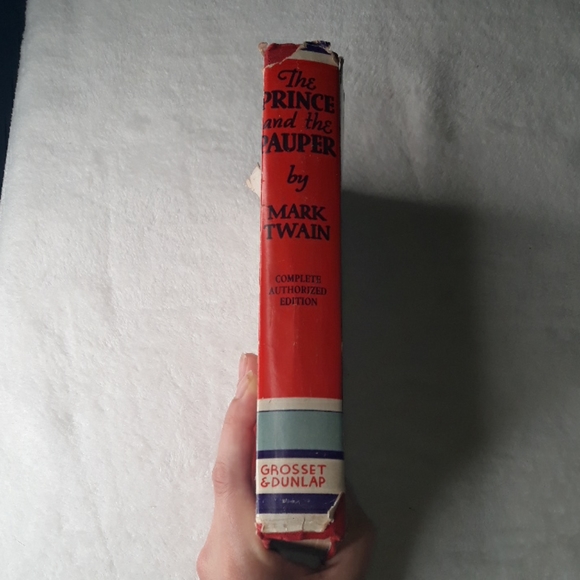 Rare 1909 hardcopy of The Prince And The Pauper Written By Mark Twain in 1909 - Picture 3 of 16